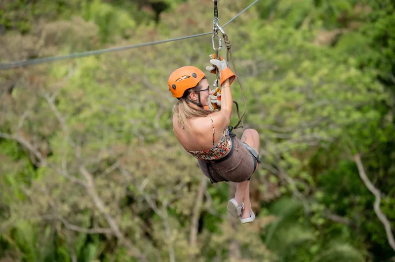 Coco Jungle Zipline en Roatán